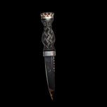 Sterling Silver 1951 Robert Allison Glasgow Traditional Scottish Sgian-Dubh Sock Knife