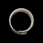 .925 Silver David Andersen Historical Recreation Saga Ring Size 7 Original Box