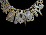Silpada "Indigenous Impressions" Sterling Silver & Brass Necklace
