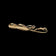 14K Yellow Gold Teardrop Hoop Hinge Earrings