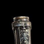 Sterling Silver Needle / Pin Case With Floral Pattern