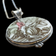 Equestrian Horse / Fox Hunt Themed Johnson Bros Ironstone Pottery Necklace