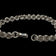 Mexican Sterling Silver Double Link Chain Bracelet