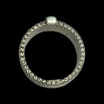 Tiffany & Co Somerset Mesh 4 Diamond Ring Size 4.5