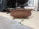 Small Heavy Metal French Antique "Jardin"