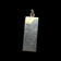 Silver Ingot Pendant Hallmarked Birmingham 1978
