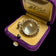 Antique Victorian Rolled Gold "Pool of Light" Rock Crystal Photo Locket Pendant / Fob / Orb