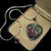 Ruby Zoisite (Anyolite) Turtle on Heart Leaf Necklace Sterling