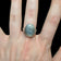 Vintage Sterling Silver Floral Motif Ring Size 6.5