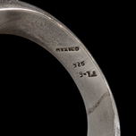 Sterling Silver Mexico Sodalite Clamper Bracelet