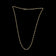 14K Yellow Gold Italian Singapore Twist Chain Necklace 20"