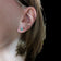 14K Yellow Gold Diamond Solitaire Stud Earrings 1.54 CT Total Weight Screw Backs
