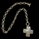 Sterling Silver Silpada Virtuosity Cross Toggle Clasp Necklace
