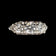 14K White Gold Natural Diamond Ring 1CT TW Size 6 3/4