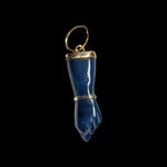 Antique Gold Plated Mano Fico / Figa Protective Amulet Charm