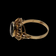 Vintage 14K Yellow Gold Smokey Quartz Ring Size 7