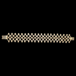 925 Mexico Chainmaille Double Link / Mesh Silver Bracelet