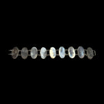 Silver Multi Specimen Panel Bracelet with Cabochon Stones
