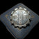Victorian Era Double Florin Jubilee Silver Coin Brooch / Pendant 1887