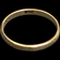 Antique / Deco 10K Yellow Gold Stamped Pinkie / Knuckle Ring Size 3