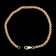 10K Yellow Gold Rope Chain Bracelet