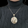 Equestrian Horse / Fox Hunt Themed Johnson Bros Ironstone Pottery Necklace