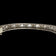 18K White Gold & Diamond Filigree Art Deco Bangle Bracelet