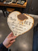 Heart Shaped Metal Street Sign French
