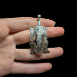 Sterling Silver Native American Frog Pendant