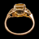 Vintage / Antique 10K Yellow Gold and Yellow Citrine Ring