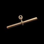 Antique 9K Gold T-Bar for Watch Chain