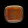 Antique Victorian 9K Rose Gold & Agate Monogrammed Watch Fob / Pendant "CM" (?)