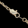 Sterling Silver Art Deco Drape Chain Necklace - Flapper Style Bib / Collar