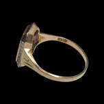 Order of Odd Fellows 10K Yellow Gold Daughters of Rebekah Crescent Ring Size 5.5