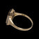 Order of Odd Fellows 10K Yellow Gold Daughters of Rebekah Crescent Ring Size 5.5