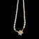 14K Yellow Gold & Rice Pearl Statement Necklace