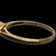 10K Yellow Gold Minimalist Pearl Ring Size 5 3/4