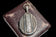 Victorian Antique Sterling Silver Etched Locket Pendant / Fob Birmingham England