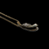 10K Yellow & White Gold Diamond Pendant Necklace