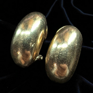 10K & 14K Omega Style Pierced & Clip Back Earrings