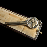Sterling Silver Georg Jensen Denmark 65 Signed Horse Tie Clip Designed by Arno Malinowski