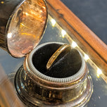 Vintage / Antique 18K Yellow Gold Simple Band Ring Size 9.5