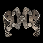 Los Castillo Taxco Mexico 925 Sterling Silver Cuff Bracelet