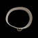 Sterling Silver Modernist Cuff Bracelet Sliding Clasp : Brushed / Textured