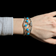 Turquoise Sterling Silver Cuff with Flower Bracelet Navajo Floral Design