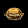 9K Yellow Gold & Citrine Spinner Watch Fob / Pendant