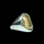 Silpada Sterling Silver & Bronze "Timber" Ring Size 8