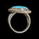 Sterling Silver Navajo Turquoise Ring