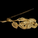 Birks Vermeil Filigree Flower and Leaves Brooch