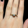 Vintage 14K-18K Gold Diamond Ring 6 1/4